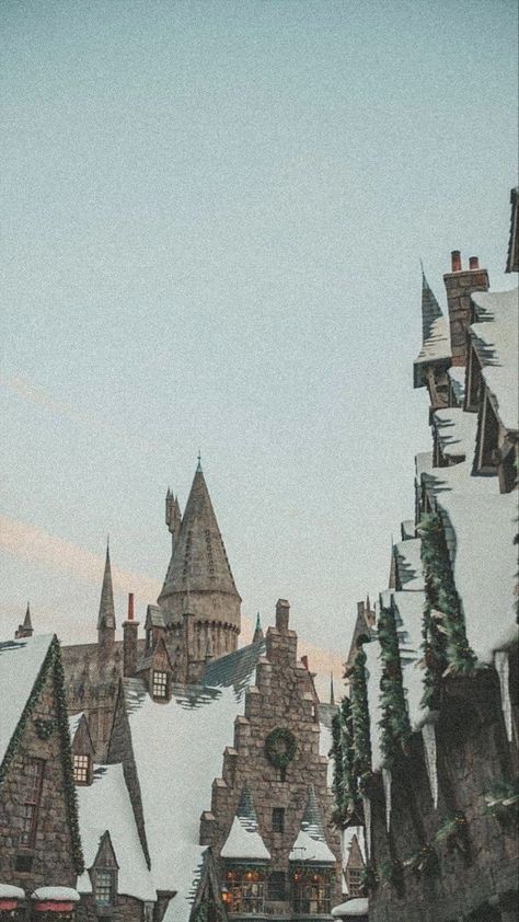 Harry Potter Christmas Lockscreen, Harry Potter Background Aesthetic, Harry Potter Iphone, Hogwarts Christmas, Harry Potter Background, Images Harry Potter, Hogwarts Aesthetic, Harry Potter Christmas, Cute Christmas Wallpaper