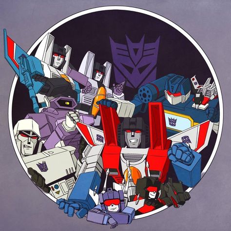 G1 Decepticon Group by Uknown Artist Transformers Poster, Transformers Generation 1, No Offense, Transformers 4, Transformers Decepticons, Transformers 3, Transformers Characters, Shared Folder, Transformers G1