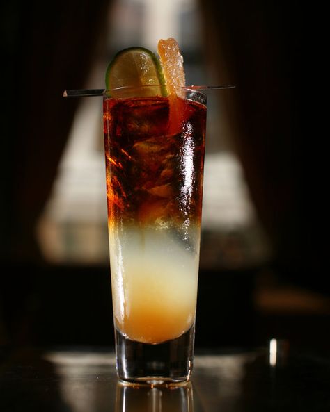 http://cooking.nytimes.com/recipes/1015320-dark-n-stormy?em_pos=large Dark And Stormy Cocktail, Dark N Stormy Cocktail, Dark & Stormy, Dark And Stormy, Thanksgiving Cocktails, Ginger Syrup, Rum Cocktails, Dark N Stormy, Nyt Cooking