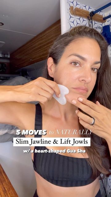 How To Slim Your Jawline, Face Exercises For Jowls, How To Tighten Jawline, How To Slim Jawline, How To Prevent Jowls, Sagging Jawline How To Get Rid, How To Fix Saggy Jowls, Guasha For Jawline, Guasha Routine For Slim Face