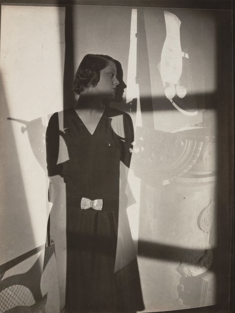 Maurice Tabard. Untitled. 1929 | MoMA Maurice Tabard, Classic Photographers, Multiple Exposure, Gelatin Silver Print, Silver Print, Surrealism Photography, Dark Photography, Film Stills, Vintage Photographs