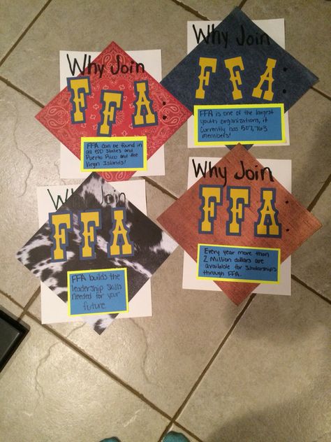 Ffa Posters Ideas, Fun Ffa Activities, Ffa Sae Projects Ideas, Ffa Recruitment Ideas, Ffa Ideas Activities, Ffa Signs, Ffa Week Ideas Activities, Ffa Event Ideas, National Ffa Week Ideas