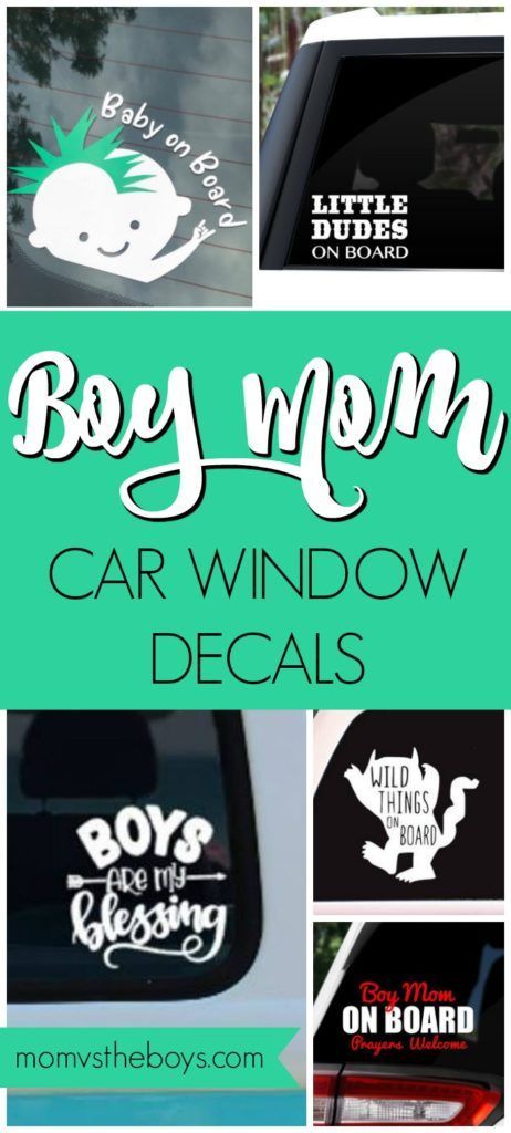 Show off your status as you hit the road with these fun mom car decals that are sure to get a smile and a nod of support from fellow boy moms! #boymom #cardecals #windowstickers Car Window Decal Ideas, Popular Car Decals Vinyls, Diy Car Decals, Car Decal Ideas For Women, Mom Car Decals, Cool Car Decals, Diy Vinyl Projects, Family Car Decals, Stick Family