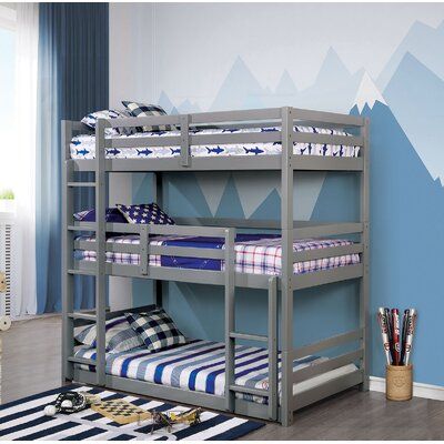 3 Tier Bunk Beds, Twin Bed Mattress, Triple Bed, Bunk Bed Ladder, Triple Bunk Beds, Bunk Bed Mattress, House Bunk Bed, Triple Bunk Bed, Homes Inside