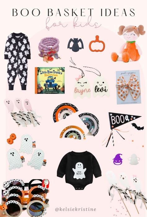 Man Home Decor, Boo Basket Ideas, Halloween Baby Gift, Halloween Care Packages, Kids Halloween Gifts, Fall Gift Baskets, Halloween Flag, Boo Gift, Boo Baskets