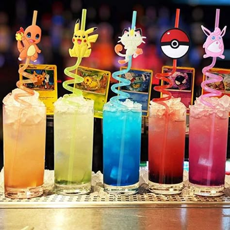 Pokemon Themed Drinks, Bulbasaur Party Ideas, Girl Pokémon Birthday, Pokemon Party Favors Diy, Pokemon Birthday Party Favors, Pokémon Pool Party, Pokemon Favors Ideas, Pokémon Girl Party, Adult Pokemon Party