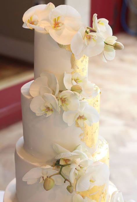 Orchid Wedding Cake, Orchid Cake, Tropical Wedding Cake, 3d Projection, Luxury Wedding Cake, Wedding Cakes Blue, Orchid Wedding, Wedding Cake Rustic, Fall Wedding Cakes