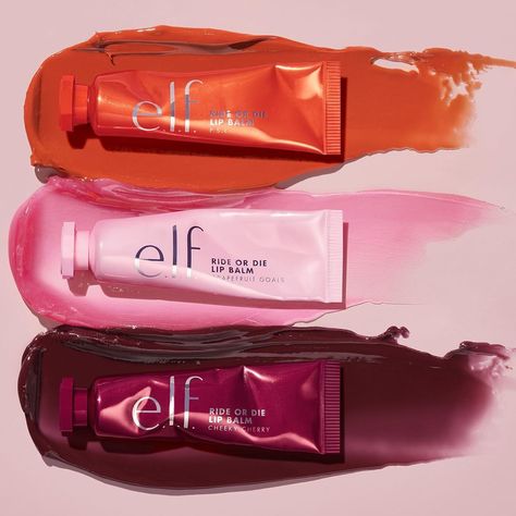 e.l.f. Cosmetics and Skincare on Instagram: “Your lips will thank you for these 👏 Our Ride or Die Lip Balms are perfect for everyday wear and packed with intensely hydrating…” Rhode Skin, Mack Up, Halloween Beauty, Elf Cosmetics, Affordable Makeup, Cruelty Free Makeup, Practical Magic, Lip Balms, Ride Or Die