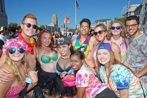 San Francisco Pride Parade, Gay Pride Parade, Event Program, Pride Parade, Community Engagement, Rainbow Flag, Community Events, Gay Pride, The List