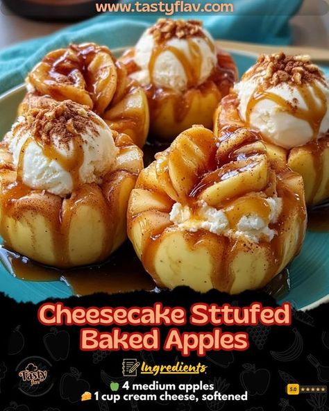 Granny Smith Apple Recipes, Granny Smith Apples Recipes, Stuffed Baked Apples, Stuffed Apples, Apple Recipes Easy, Honeycrisp Apples, Charlotte North Carolina, Granny Smith Apples, Granny Smith