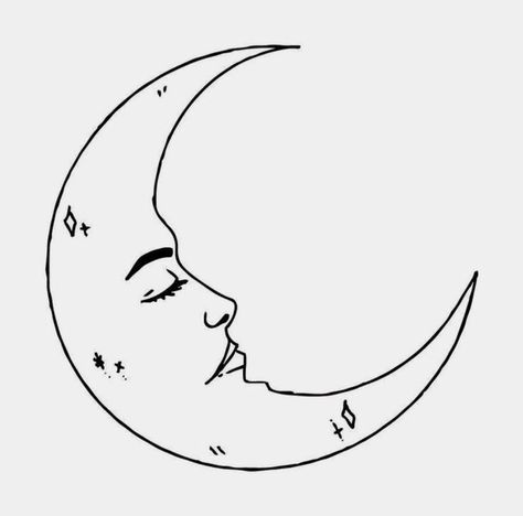 Cool Moon Tattoos, Moon Doodle, Inkbox Tattoo, Tattoo Quotes For Women, Tattoo Signs, Doodle Tattoo, Moon Drawing, 1 Tattoo, Desenho Tattoo