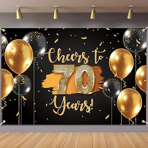 70th Birthday Parties Decorations, 50th Birthday Party Ideas For Men, 60th Birthday Banner, 50 Years Birthday, 60th Birthday Party Decorations, 70th Birthday Decorations, Birthday Decorations At Home, 60th Birthday Decorations, Birthday Decorations For Men