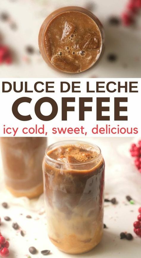 Caramel Iced Latte, Iced Caramel Latte, Caramel Iced Coffee, Nespresso Recipes, Cold Brew Coffee Recipe, Espresso Recipes, Coffee Ice Cubes, Cold Coffee Recipes, Frozen Coffee