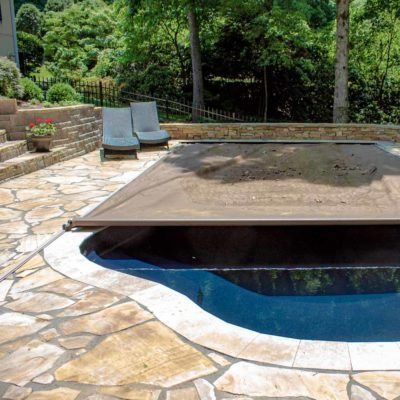 ut are not actually safety covers, so t Retractable Pool Cover, Inground Pool Covers, Pool Safety Covers, Automatic Pool Cover, Residential Landscape Design, Winter Pool Covers, Swimming Pool Safety, Leisure Pools, Residential Landscape