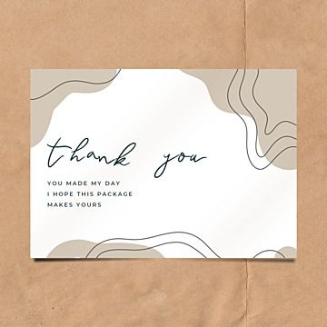 simple,abstract,thank you card,template,design,clipart,element,shape,greeting,small business,business,professional Thank You Card Examples, Cow Print Wallpaper, Salon Logo Design, Simple Flower Design, Small Business Cards, Packaging Ideas Business, Thank You Card Design, Simple Abstract, Diy Business Cards