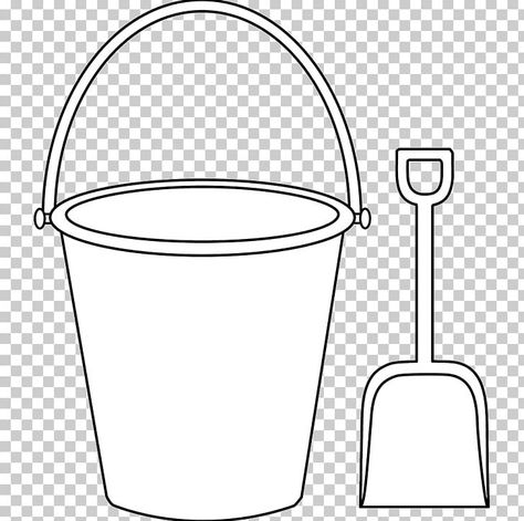 Beach Pail, Beach Bucket, Family Fun Night, Template Png, Free Stencils, Book Drawing, Sand Art, Templates Printable Free, Free Sign