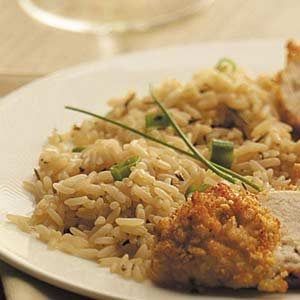 Rosemary Rice, Herbed Rice, Rosemary Recipes, Lemon Rosemary Chicken, Recipe Rice, Chicken Kiev, Savory Herb, Weeknight Dinner Recipes Easy, Weeknight Dinner Recipe