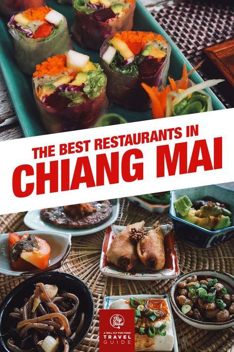 25 of the Best Restaurants in Chiang Mai, Thailand Chiang Mai Food, Chiang Mai Itinerary, Thai Appetizer, Pork Satay, Chiang Mai Travel, Khao Soi, Dessert Places, Asia Trip, Thailand Adventure