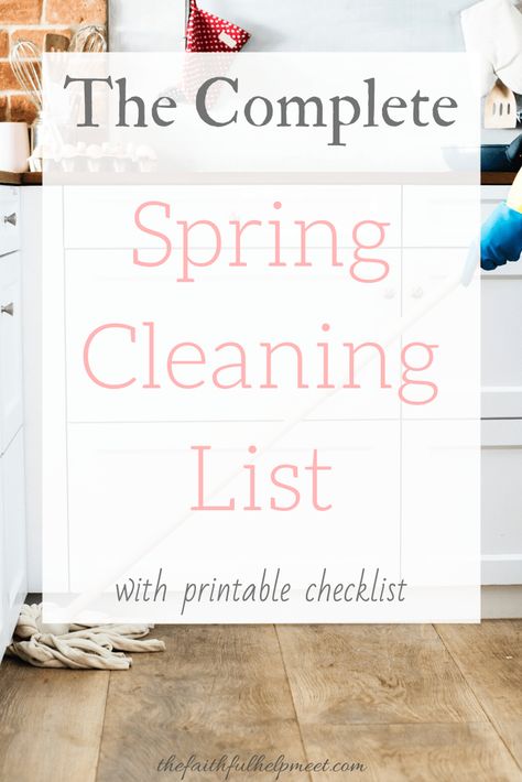 Spring Cleaning Quotes, Flip Mattress, Spring Cleaning Checklist Printable, Spring Cleaning List, Cleaning Ceiling Fans, Lifestyle Advice, Cleaning Checklist Printable, Clean Stove, Cleaning Faucets