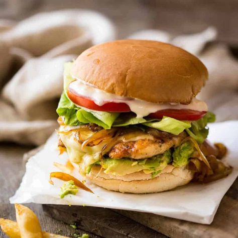 Chicken Burger! | RecipeTin Eats Easy Chicken Burger Recipe, Pumpkin Puree Recipes Healthy, Salmon Burger Recipe, Crispy Chicken Breast, Grilled Chicken Sandwich, Canned Pumpkin Recipes, Pumpkin Puree Recipes, Chicken Burgers Recipe, Pizza Sandwich