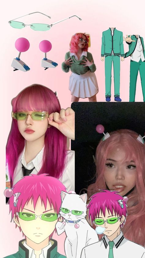 Saiki K Saiki K Female, Saiki K Costume, K Girl, Saiki K, Art Poses, Girl Costumes, Halloween Costume, Halloween Costumes, Fashion Inspo