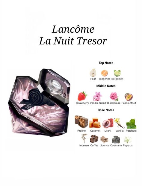 La Nuit Tresor Lancome, Tresor Perfume, Lancome Perfume, Fragrance Lab, Perfume Recipes, Popular Perfumes, Fragrances Perfume Woman, Perfume Photography, Perfume Collection Fragrance