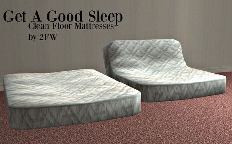 Get A Good Sleep - Clean Floor Mattresses - Two Fingers Whiskey Die Sims 4, Sims 4 Bedroom, Sims 4 Clutter, Sims 4 Cc Folder, Mattress On Floor, Casas The Sims 4, Sims Building, Sims House Design, Sims 4 Toddler