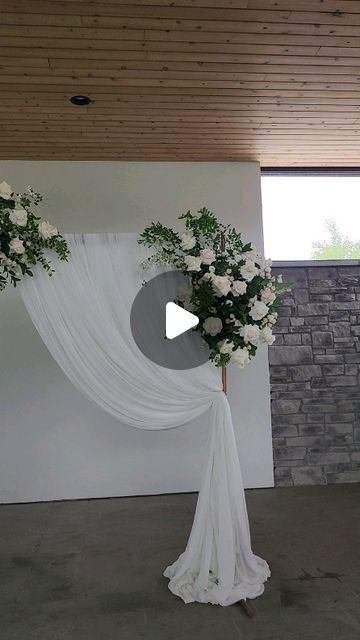 Yena Song on Instagram: "🌸💫 Standing tall and majestic, the square wedding arch serves as a symbol of love and unity. 
.
Adorned with an array of pristine white flowers, it exudes purity and grace, while the vibrant greenery adds a touch of freshness and natural charm.
.
🌿🌸 Immerse yourself in the elegance of white blooms, lush greenery, and flowing ivory drapes.
.
.
#SquareWeddingArch #ElegantBlooms #EnchantedBackdrop #WeddingCeremony #TimelessBeauty #RomanticDesign #WeddingInspiration #flower597 #LoveInBloom" Square Wedding Arch, Wedding Arch Decoration Ideas, Ivory Drapes, Wedding Arch Draping, Wedding Arch Ideas, Arch Decoration Wedding, Symbol Of Love, Romantic Design, Lush Greenery