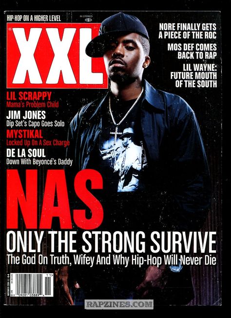 Classic Nas XXL cover Nas Album Covers, Nas Albums, Magazine Cover Page, History Of Hip Hop, Source Magazine, Hip Hop Classics, Real Hip Hop, Music Pics, Hip Hop And R&b