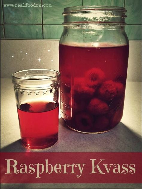 How to make Raspberry Kvass. Delicious an good for your digestive health! | Real Food RN