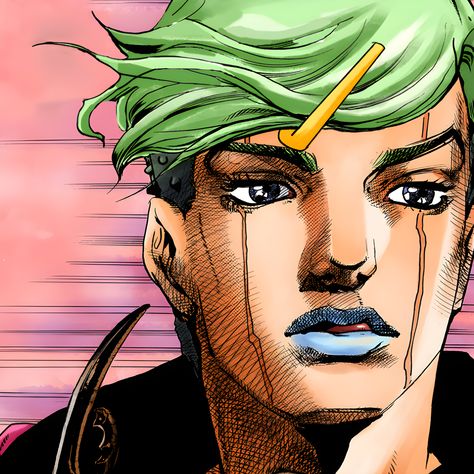 Jobin Higashikata Icon, Jojo Eyes Of Heaven, Jobin Higashikata, Jojo Icons, Jojo Art, Jojo Parts, Jojo Anime, Jojo Bizzare Adventure, Jojo Bizarre