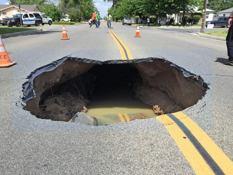 Sinkholes Florida Gothic, Killer Joe, Earth Gravity, Sink Hole, A New Earth, Bathroom Stall, The Comet, California City, Central California