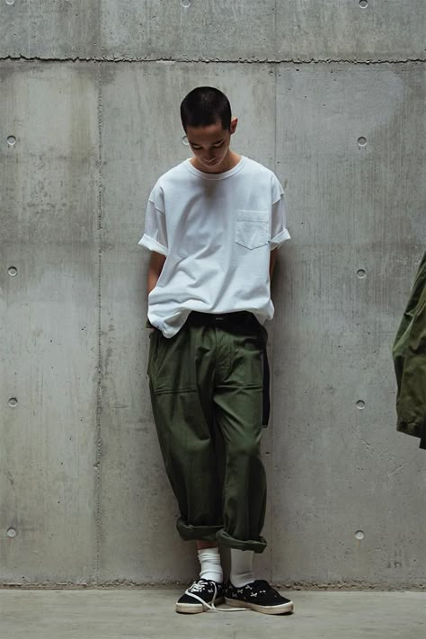 WTAPS Launches Military-Inspired "Mill" Diffusion Lone | HYPEBEAST Mens Fashion Styles, Oc Fashion, Japanese Mens Fashion, Minimalist Fashion Men, 일본 패션, Styles Ideas, Japanese Streetwear, Japanese Street Fashion, Summer Fits