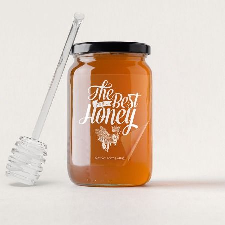 Hot Sauce Packaging, Transparent Label, Homemade Business, Jam Label, Print Labels, Honey Label, Transparent Labels, Honey Bottles, Honey Packaging