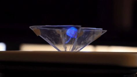 This DIY Hologram Fits in Your Hand | The Creators Project Do It Yourself Magazine, Techno Gadgets, 3d Projector, Phone Projector, 3d Hologram, Old Cd, Cd Cases, Mobile Smartphone, Gadgets And Gizmos