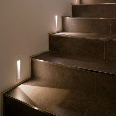 How Properly To Light Up Your Indoor Stairway Attic Stairs Ideas, Stairway Lighting Ideas, Stair Lights Indoor, Staircase Lighting Ideas, Stairs Lighting, Led Stair Lights, Stairway Lighting, Stair Lights, Stairs Ideas