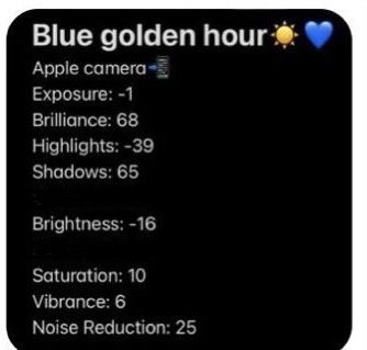 Camera Photos, Blue Filter, Filter Camera, Snapchat Filters, Blue Hour, Noise Reduction, Photography Editing, Golden Hour, Camera Photo