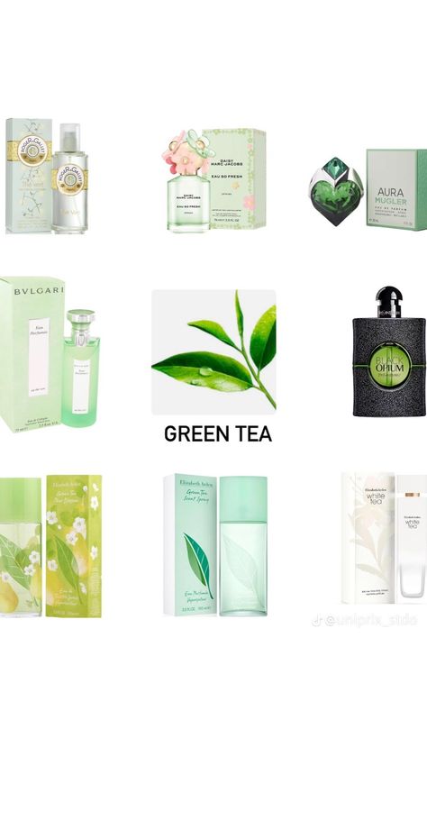 Green Tea Perfume For Women, Green Tea Perfume, Green Perfume, Tea Perfume, Fragrance Lab, Beauty Hacks Nails, Perfume Bottle Design, Beauty Makeover, Fragrances Perfume Woman