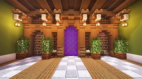 Minecraft Kale, Nether Portal Design, Minecraft Mountain House, Minecraft Portal, Minecraft Underground, Nether Portal, Memes Minecraft, Minecraft Decoration, Portal Design