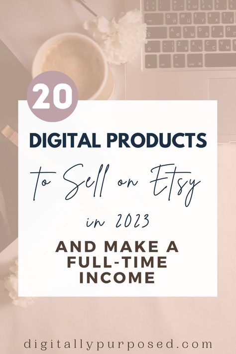 Starting An Etsy Business, Digital Products To Sell, Etsy Marketing, Products To Sell, Planner Pdf, Create Digital Product, Etsy Business, Digital Business, Make Money From Home