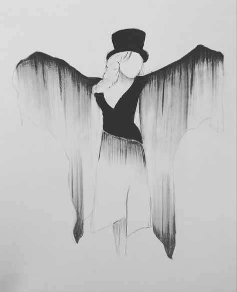 Stevie Nicks Illustration, Stevie Nicks Artwork, Stevie Nicks Painting, Stevie Nicks Silhouette, Fleetwood Mac Painting, Fleetwood Mac Drawing, Stevie Nicks Drawing, Stevie Nicks Aesthetic, Stevie Nicks Tattoo