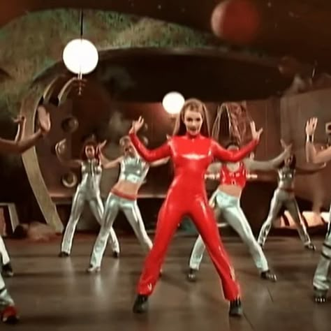 Britney Spears – Oops I Did It Again Costume Oops I Did It Again Costume, Britney Spears Performance Outfits, Britney Spears Iconic Looks, Britney Spears Toxic Costume, Britney Spears Costume Slave For You, Britney Spears Red Jumpsuit, Britney Spears Music Video Outfits, Red Catsuit, Britney Spears Costume