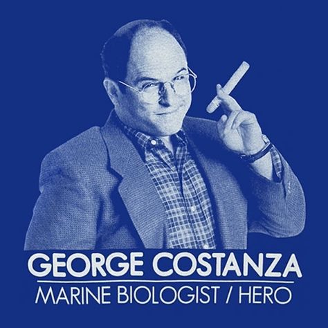 The Marine Biologist | The Brilliant Aliases Of "Seinfeld" Seinfeld Funny, Seinfeld Quotes, George Costanza, Jerry Seinfeld, Funny Shows, Marine Biologist, Reaction Face, Tv Quotes, Seinfeld