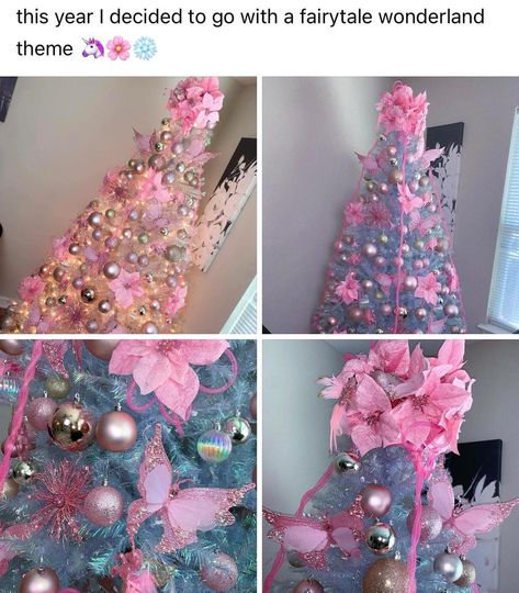 Baddie Christmas Tree, Baddie Christmas, Glamour Decor, Luxury Room Bedroom, Wonderland Theme, Bedroom Decor For Teen Girls, Baddie Tips, Christmas Room Decor, Luxury Rooms