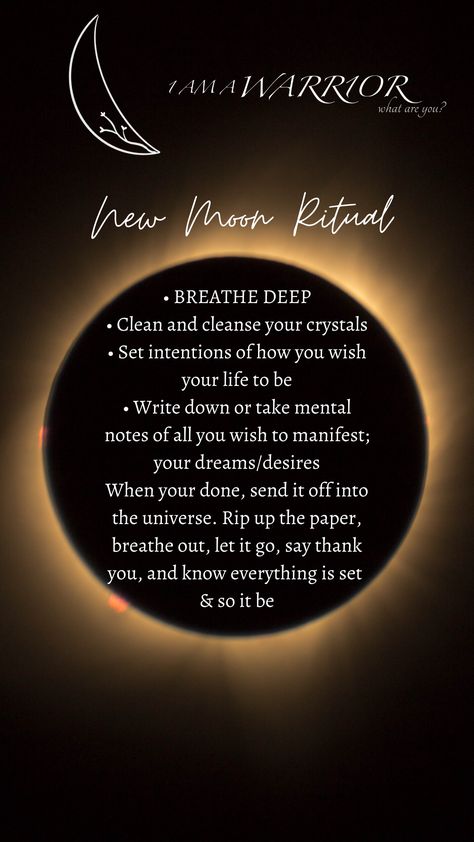 Do this every New Moon, as a ritual. New Moon Leo Ritual, New Moon In Gemini Ritual, New Moon Eclipse Rituals, New Moon Solar Eclipse Ritual, New Moon Candle Ritual, Solar Eclipse Ritual, Blood Moon Rituals, Red Moon Eclipse, Moon Worship