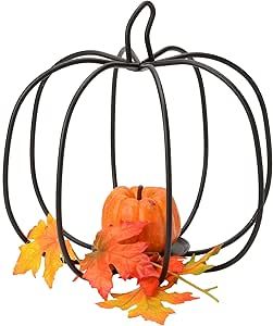 12" Wrought Iron Pumpkin Candle Holder (Black, 12 Inch) Pumpkin Candle Holder, Pumpkin Candle, Pumpkin Candles, Wrought Iron, Candle Holder, Candle Holders, Free Delivery, Candles, Halloween