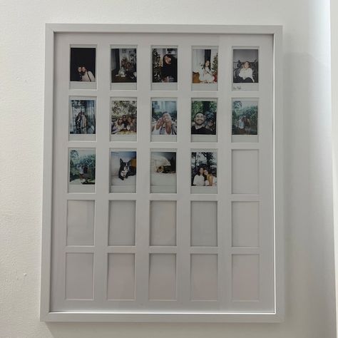 Instax Mini Ideas, Instax Mini Album, Mini Photo Frames, Instax Mini Film, Wall Art Ideas, Film Photo, Mini Frames, Photo Matting, Instax Mini