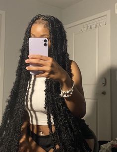 Locs Styles, Butterfly Locs, Big Box Braids Hairstyles, Hair Twist, Faux Locs Hairstyles, Box Braids Hairstyles For Black Women, Cute Braided Hairstyles, Braids Hairstyles Pictures, Cute Box Braids Hairstyles