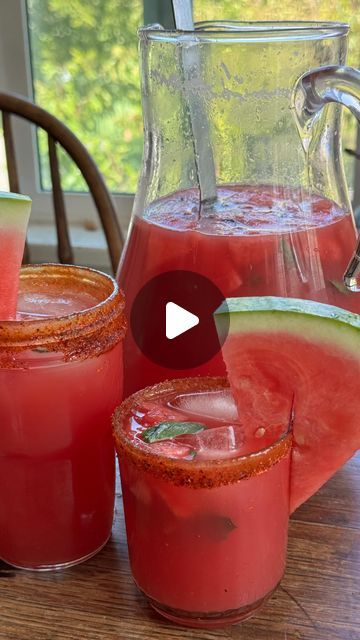 Leftover Watermelon, Agua Fresca Recipe, Watermelon Water, Refreshing Beverages, Summertime Drinks, Summer Cooking, Agua Fresca, Summer Refreshments, Alcohol Recipes