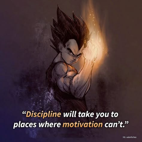 Dragon Ball Motivation, Vegeta Motivation, Motivation Quotes, The Words, Dragon Ball, Motivational Quotes, Quotes